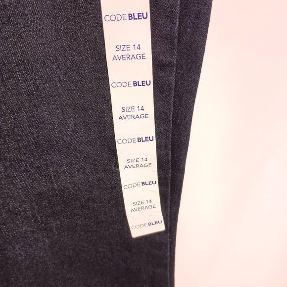 Code Bleu Chelsea Classic Rise Tummy Slimming Straight Jeans 14 NWT - Picture 4 of 11